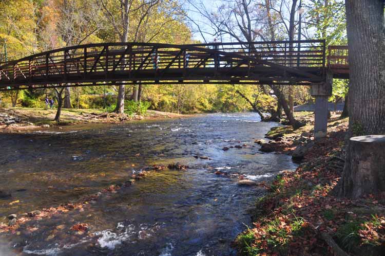 bridge across river